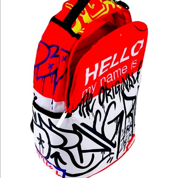 sprayground graffiti backpack